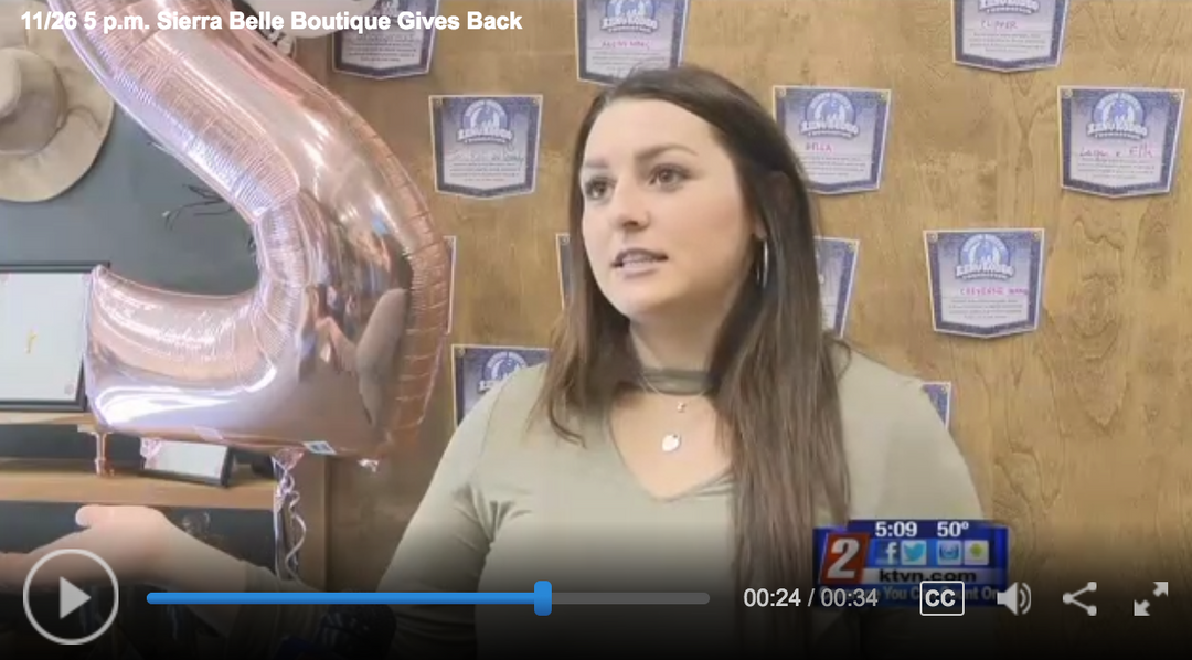 Sierra Belle Boutique Celebrates Anniversary by Giving Back to Reno