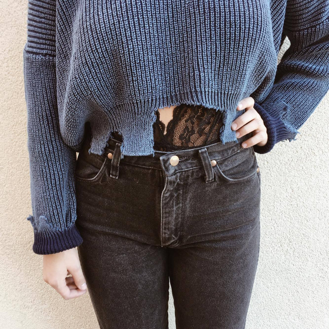 trendy sierra belle boutique reno sweater jeans jumper booties fall style