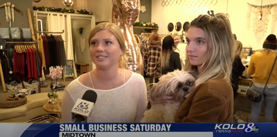 Sierra Belle Featured on Kolo 8 for Small Business Saturday