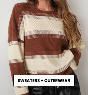 Sweaters + Outerwear