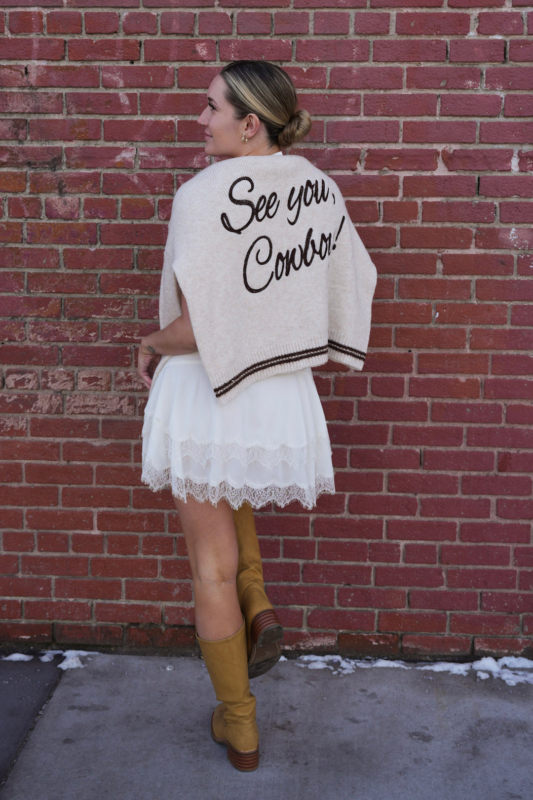 SEE YOU COWBOY SWEATER