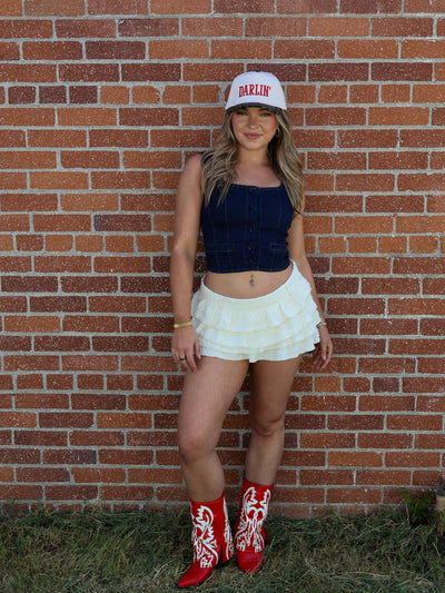 HOT ROD DENIM TOP
