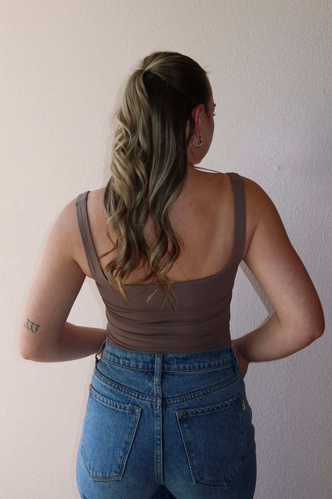 BELLA SQUARE NECK BODYSUIT