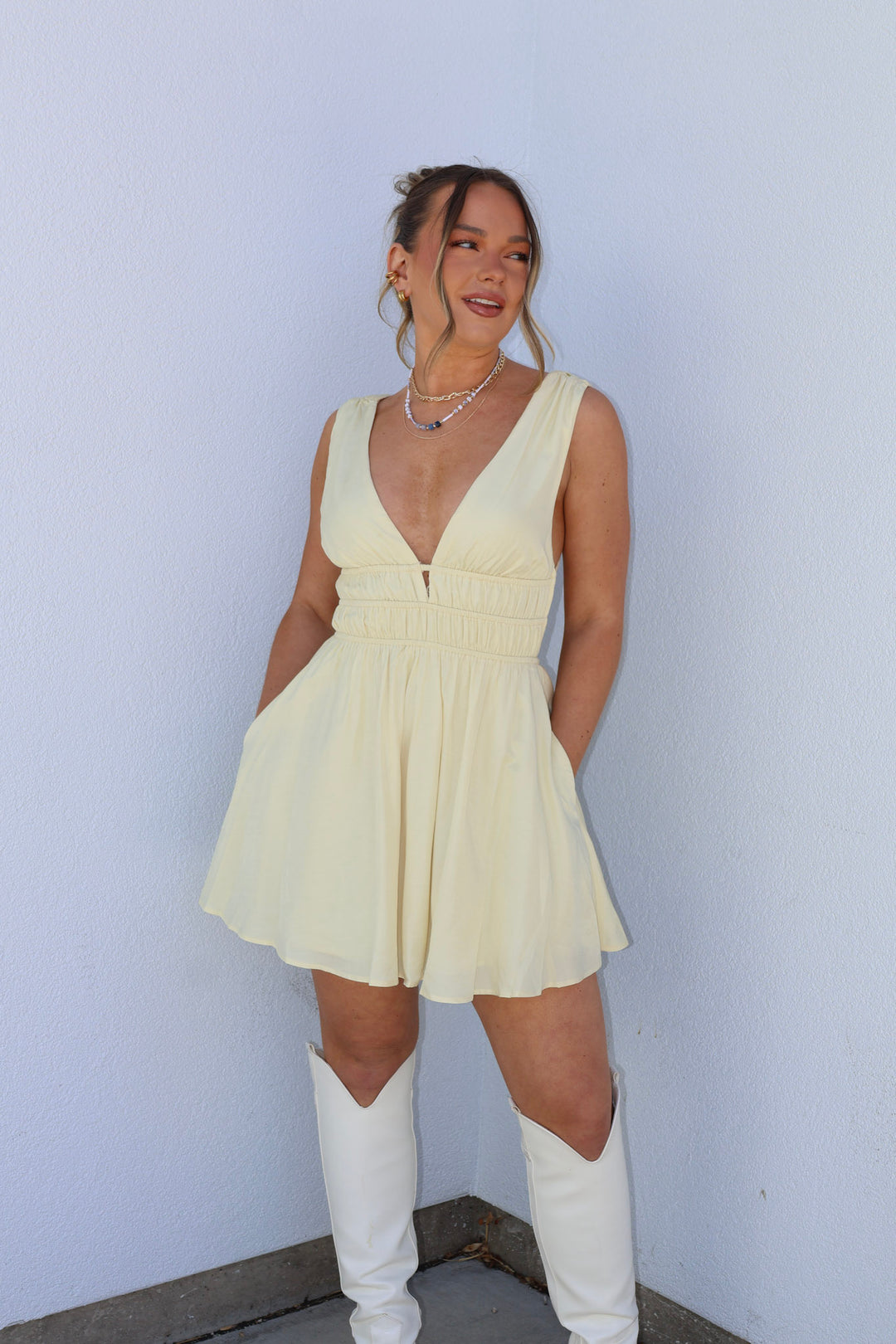 GOLDIE MINI DRESS