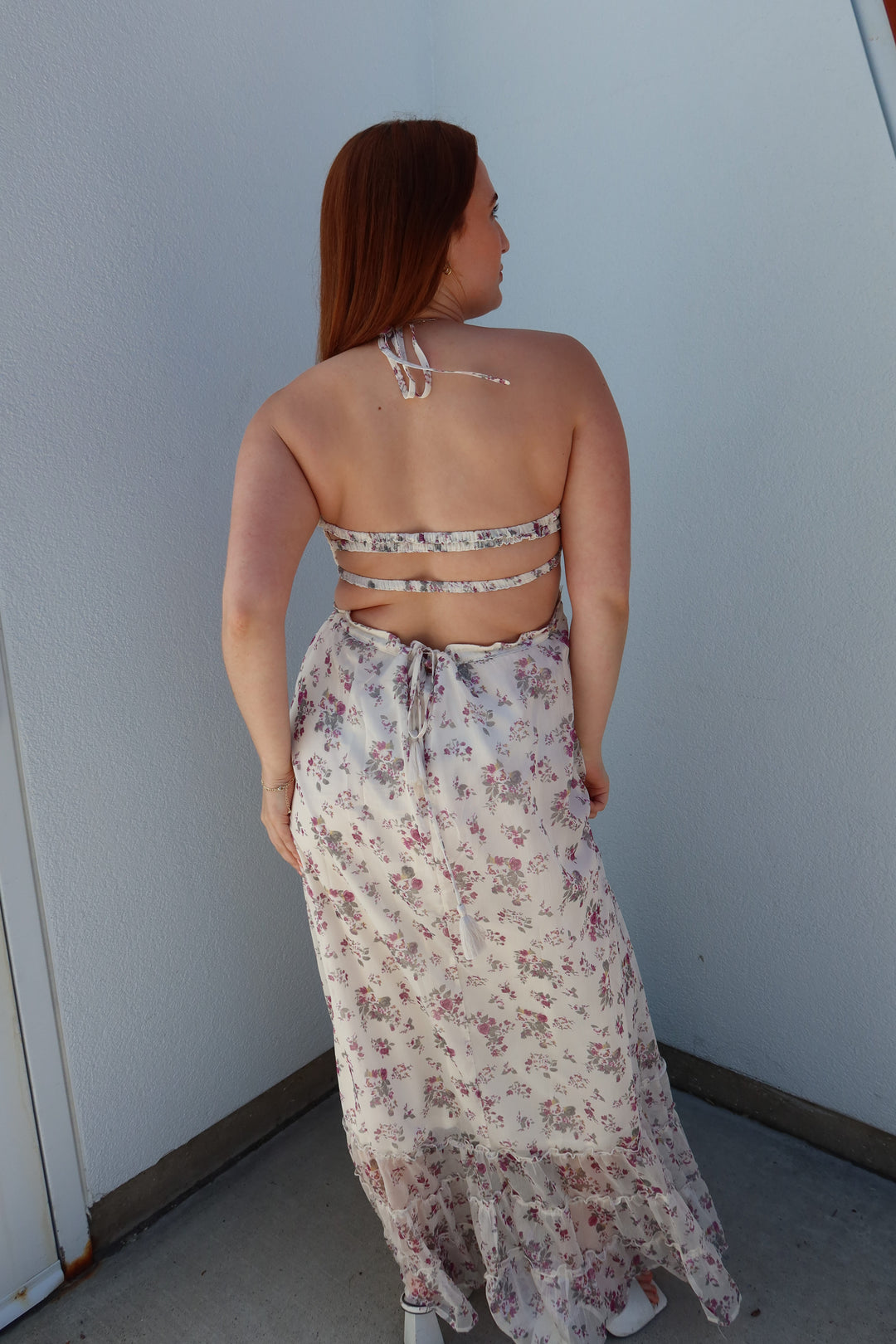 Jones Floral Smocked Maxi Dress