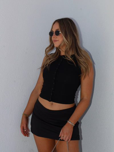 HARPER BUTTON UP TANK
