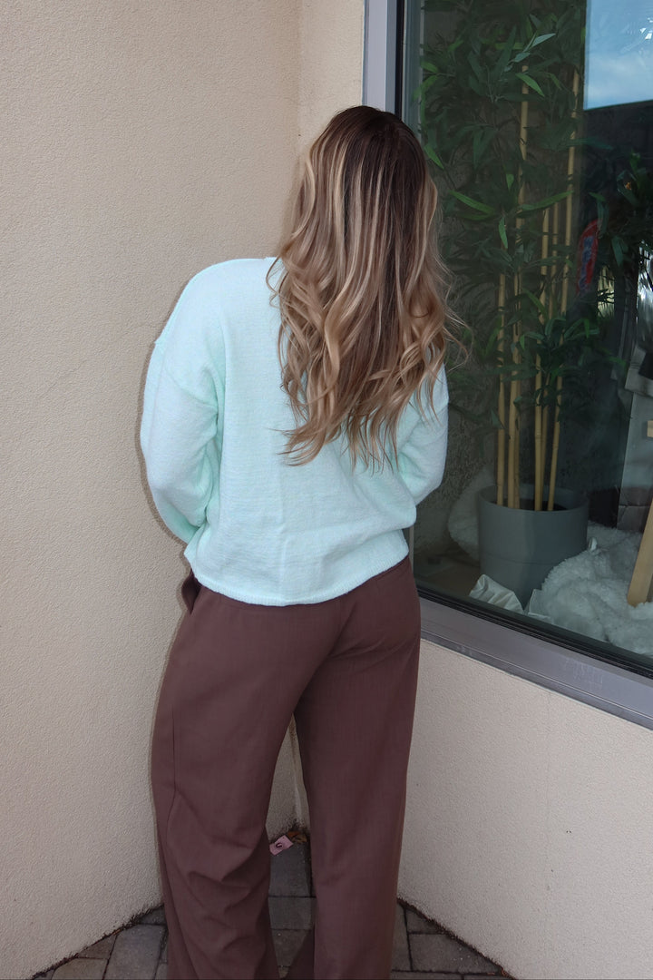 EVERYDAY ESSENTIAL BUTTON DOWN CARDIGAN