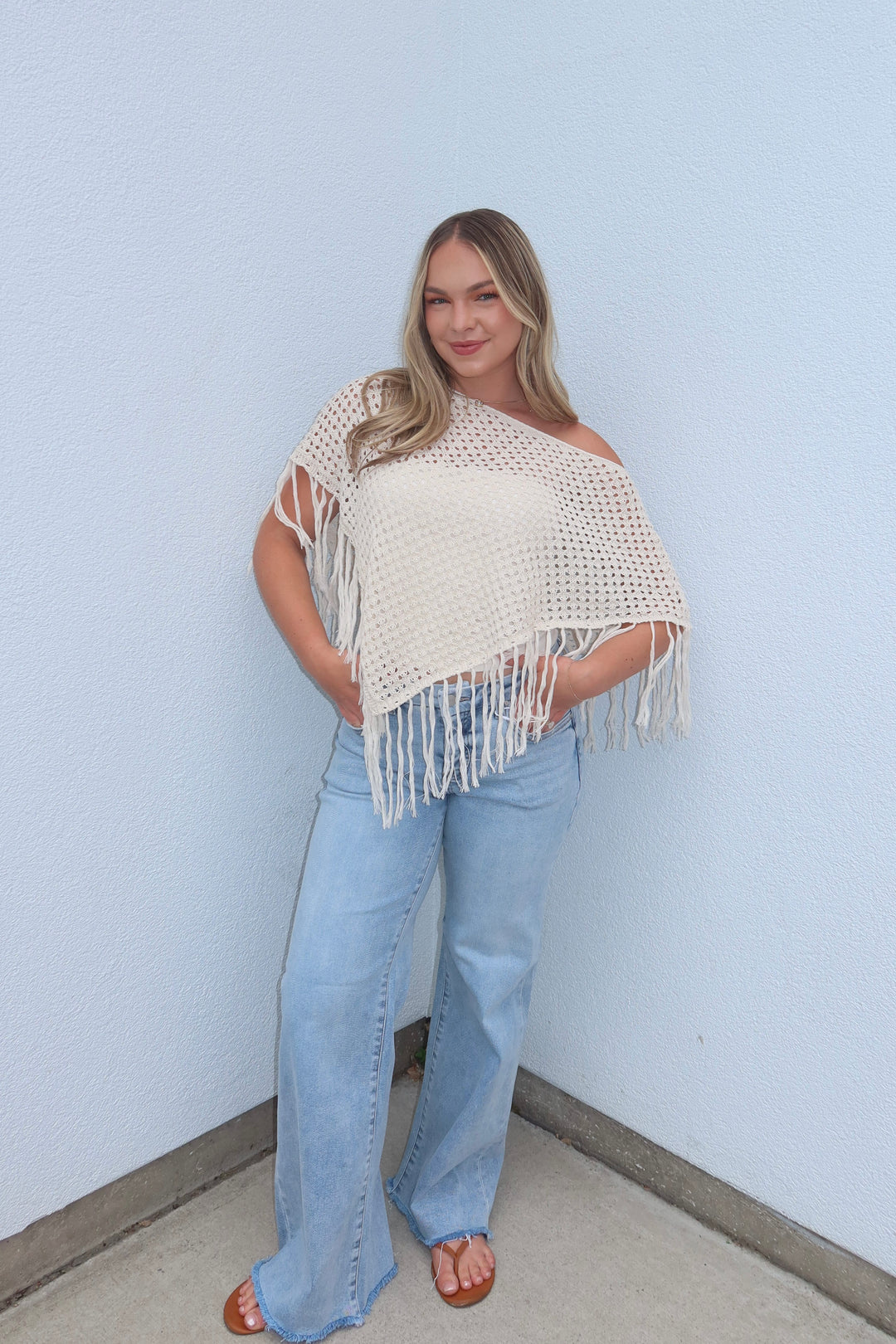 The Tivona Fringe Poncho