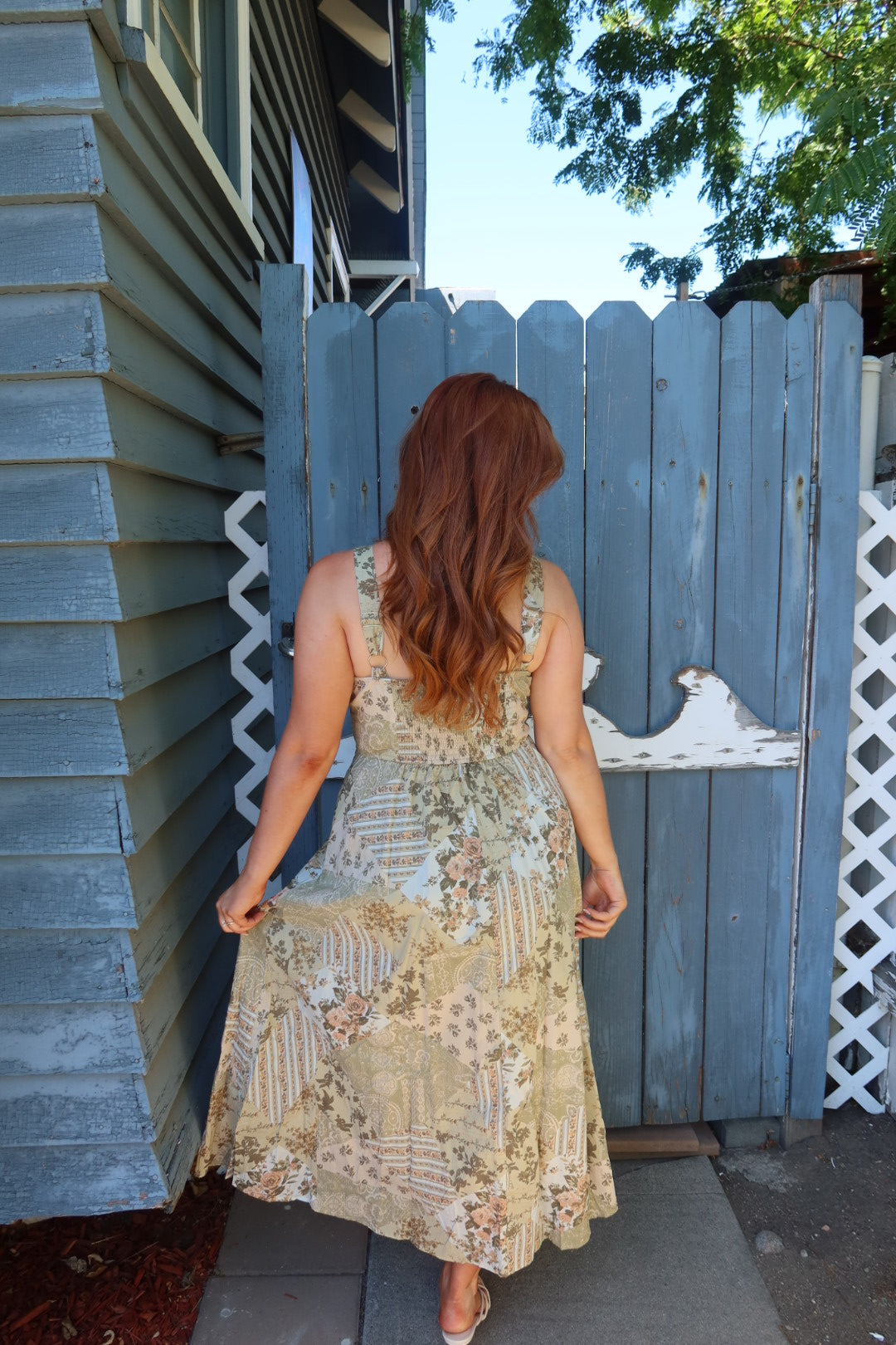 The Renaissance Corset Midi Dress