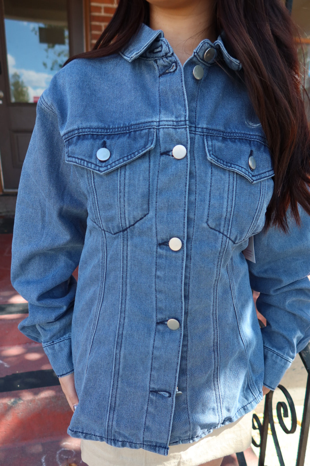 Darla Tailored Denim Jacket