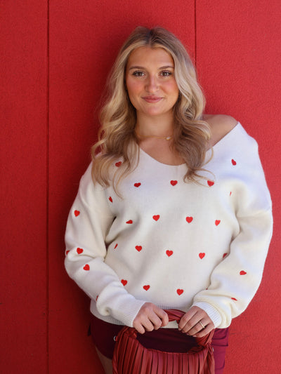 LOVE IS IN THE AIR SWEATER