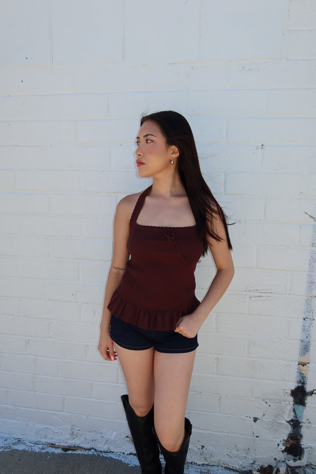 The Darling Peplum Top