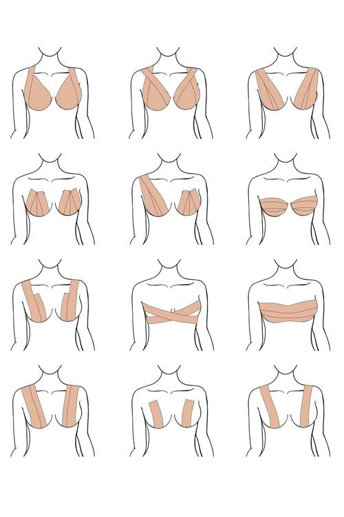 best boob tape for strapless dress BoobTape for Women Breast Lift