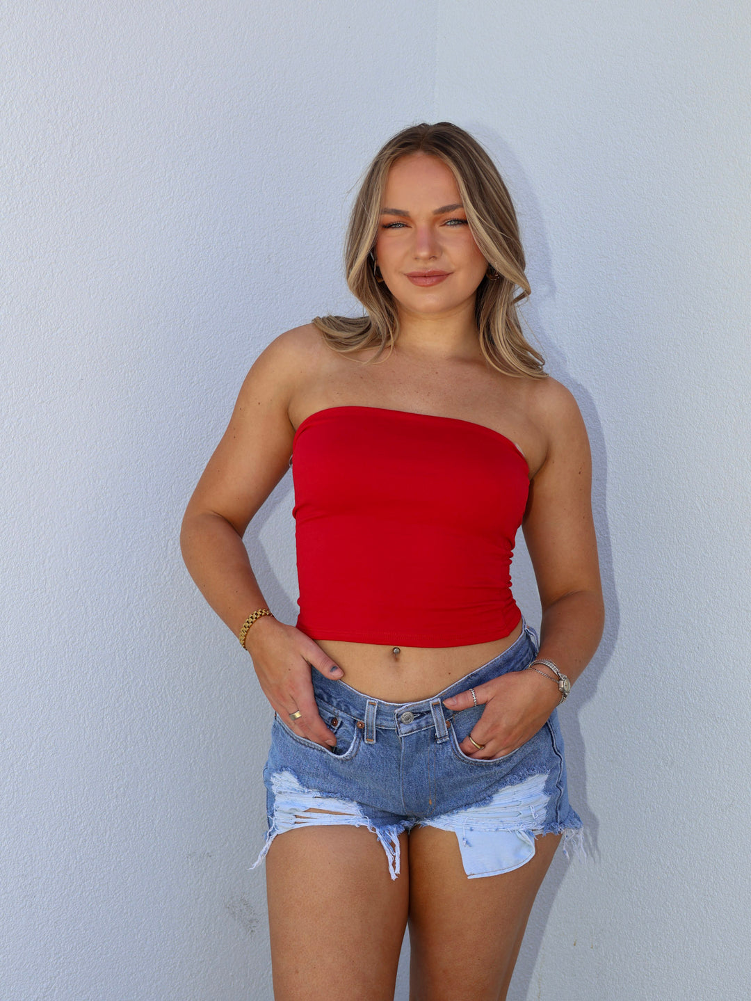 HAMPTON STRAPLESS TOP