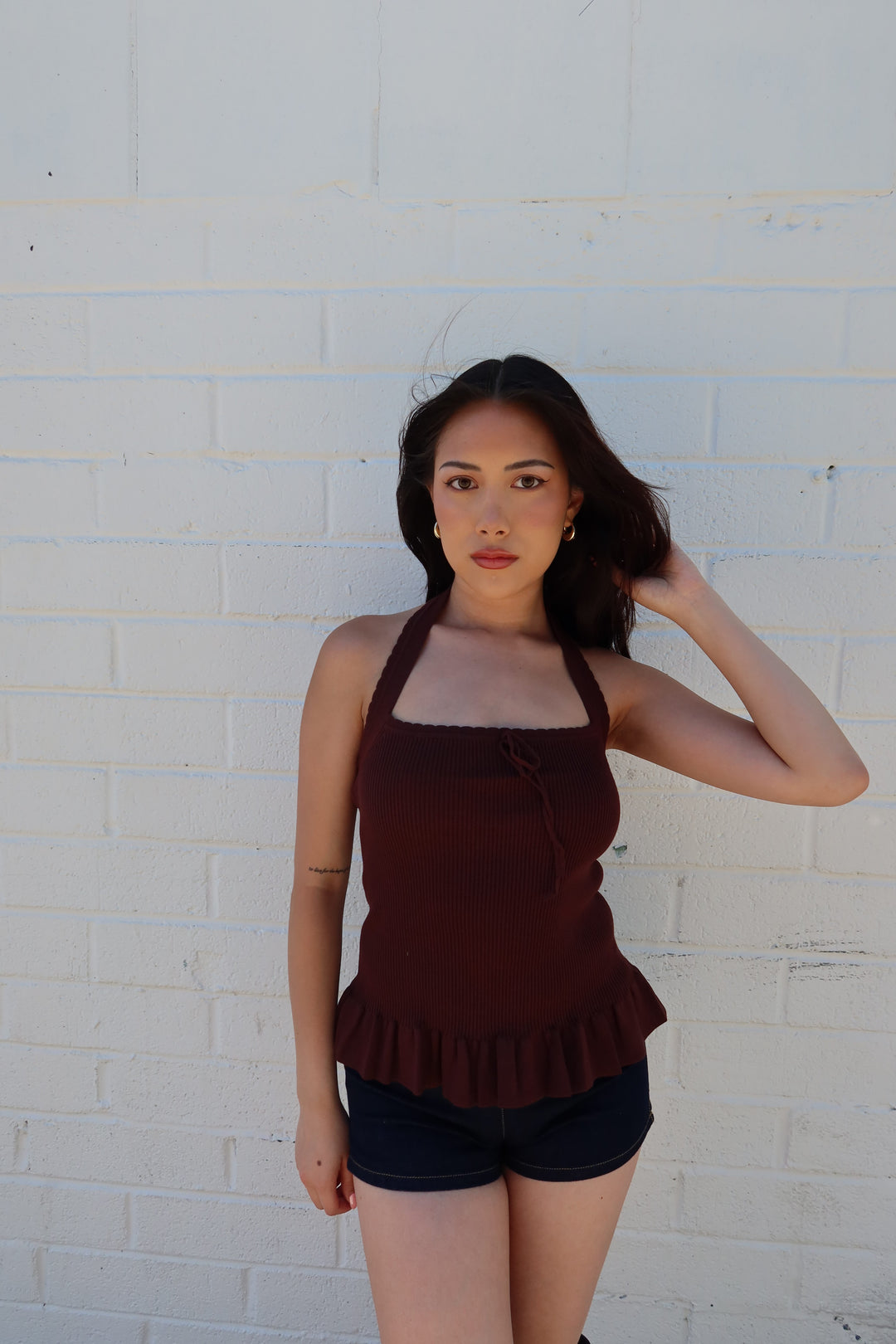 The Darling Peplum Top
