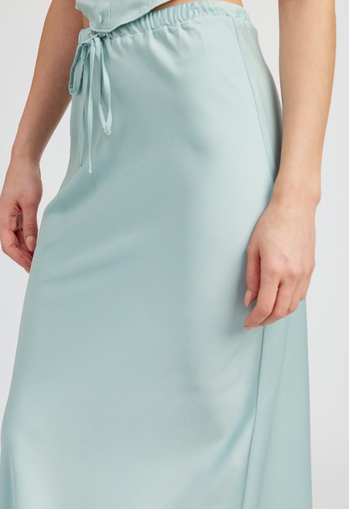 BIANCA SATIN MAXI SKIRT