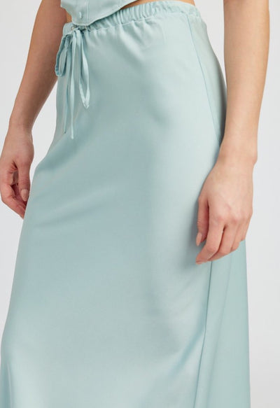 BIANCA SATIN MAXI SKIRT