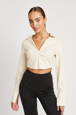 VITTORIO LONG SLEEVE TOP