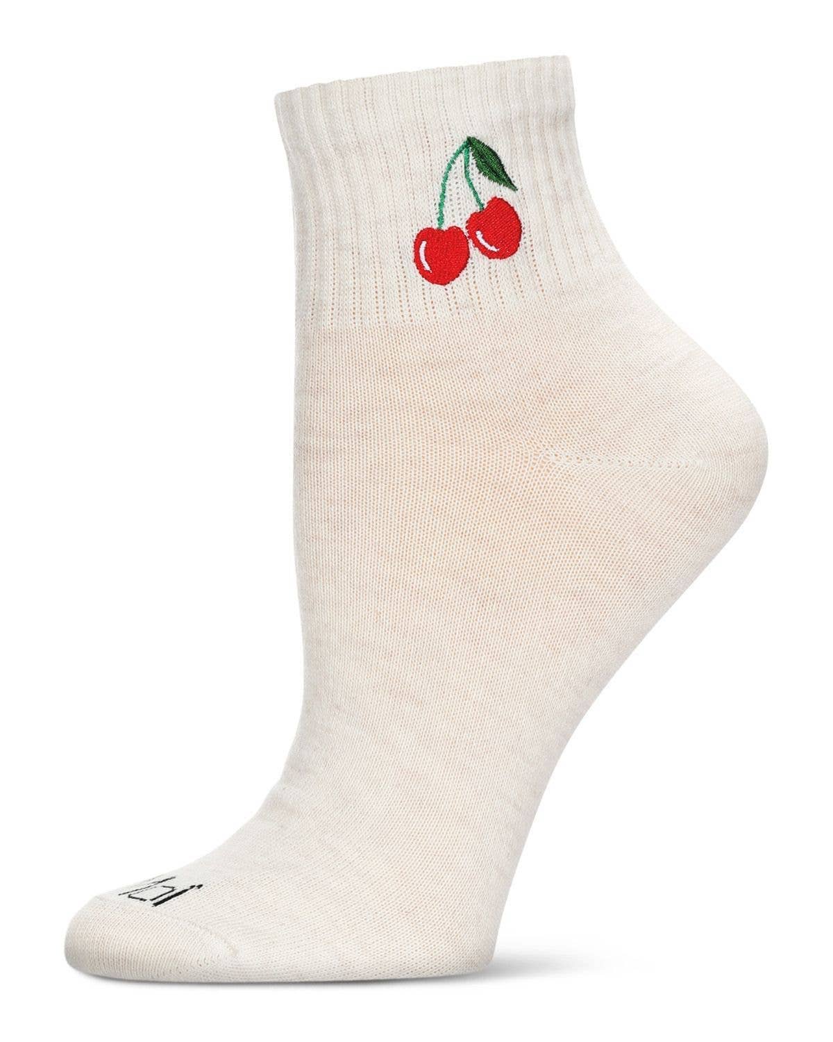 CHERRY QUARTER SOCK