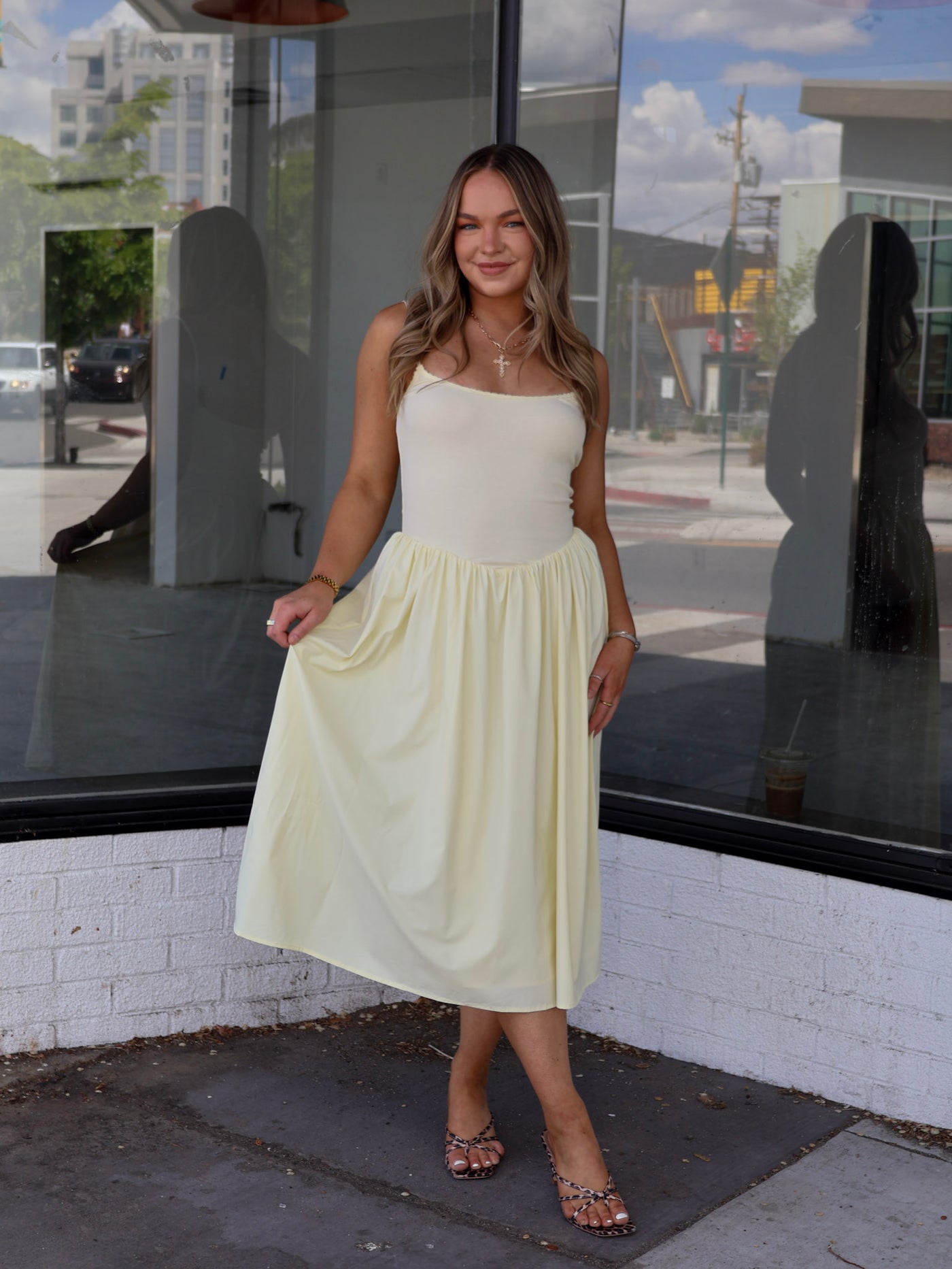 LOUISE MIDI DRESS