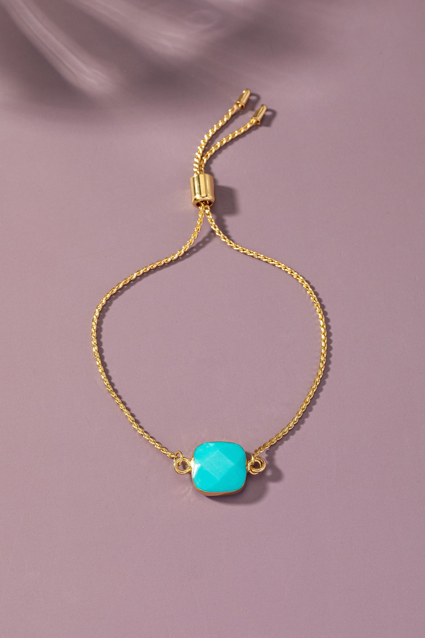 SQUARE STONE BRACELET