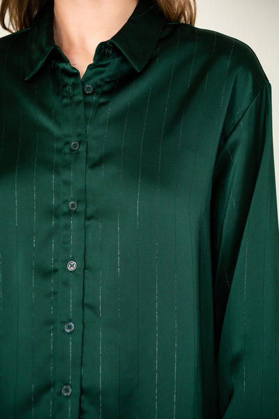 EVERGREEN BUTTON UP