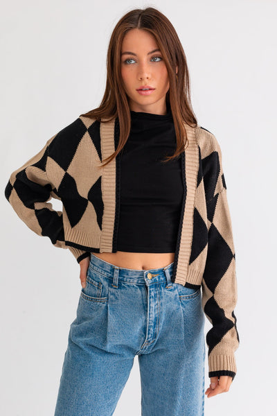 GINNIE CROPPED CARDIGAN