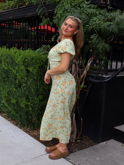 ALLZAE MIDI DRESS