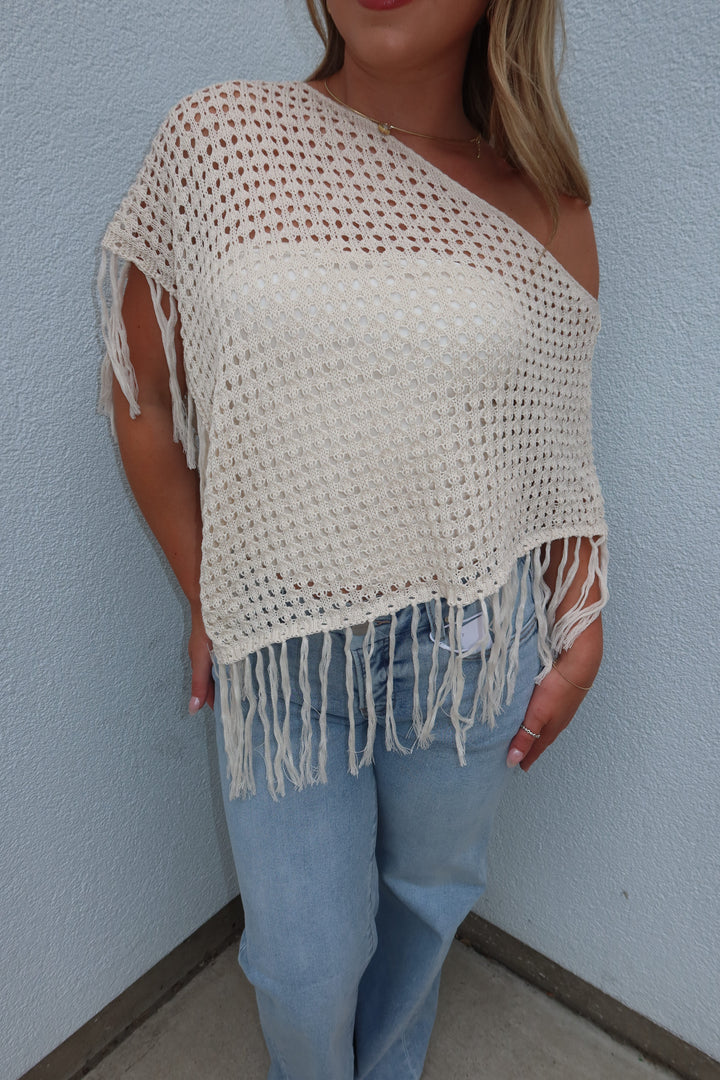 The Tivona Fringe Poncho
