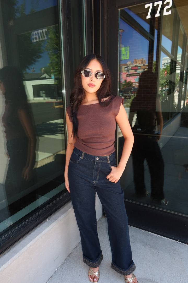 Bridgett Boat Neck Top