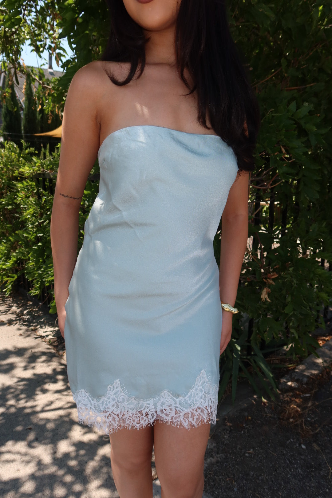 The Ellison Satin Mini Dress