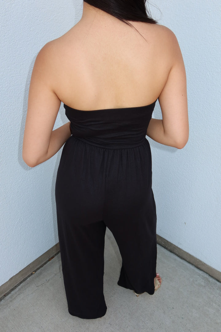 The Jet V-Drop Palazzo Jumpsuit