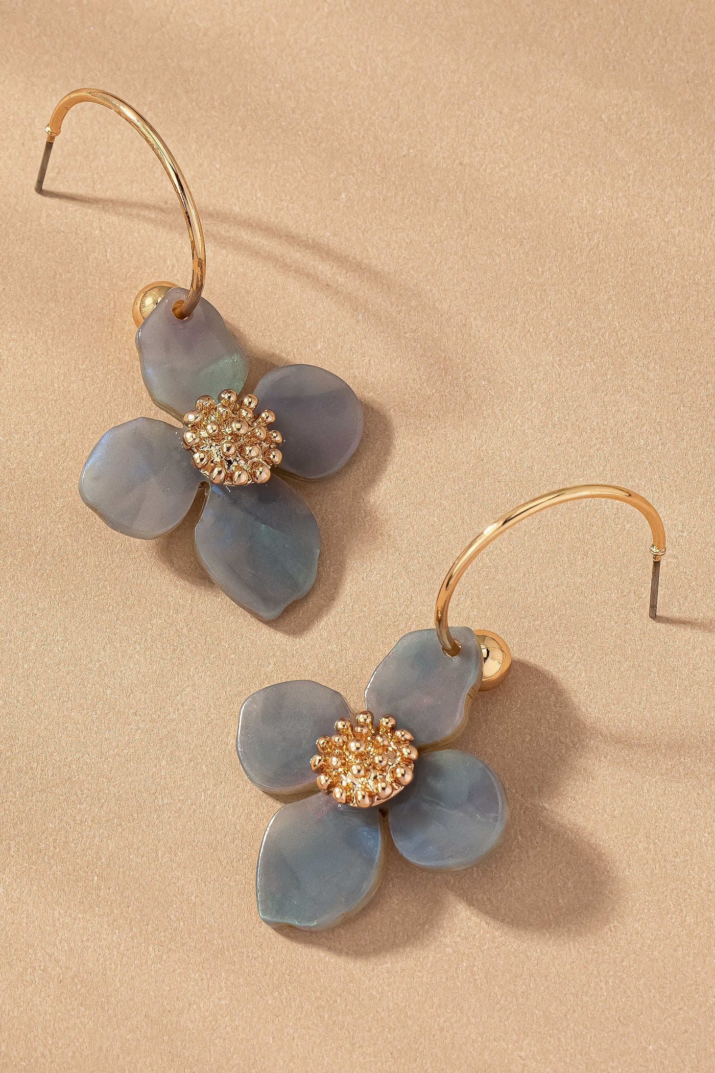 FLOWER DROP EARRINGS