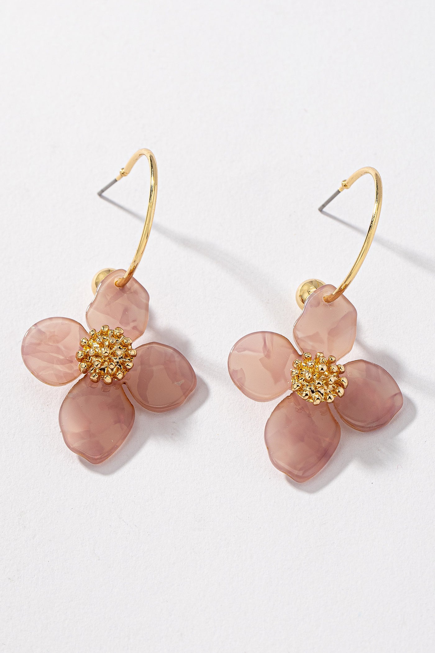 FLOWER DROP EARRINGS