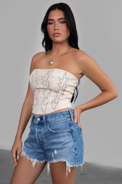 COUNTRY NIGHTS CORSET TOP