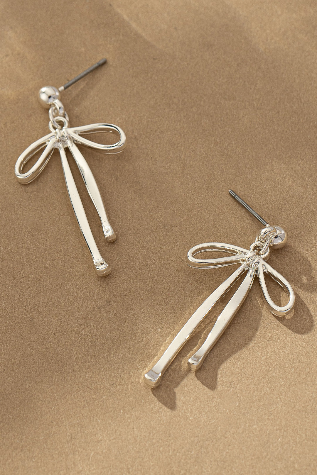 BOW DROP EARRINGS