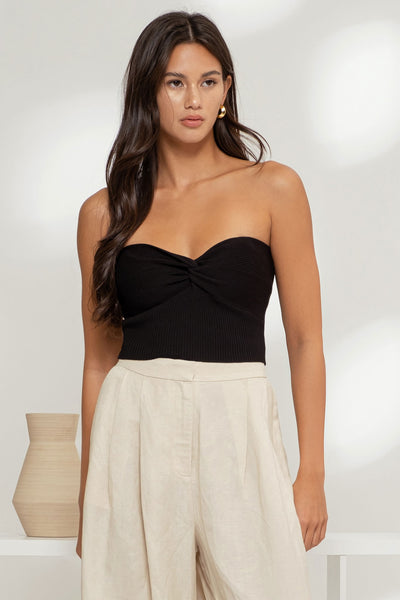 EMORIE STRAPLESS TOP