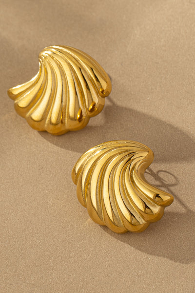 CLAM SHELL EARRINGS