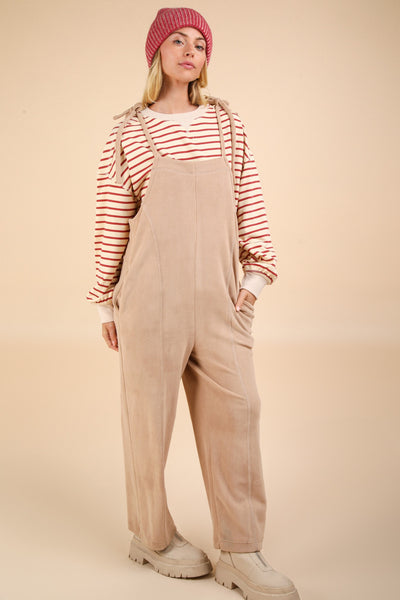 FREYA FLEECE OVERALLS