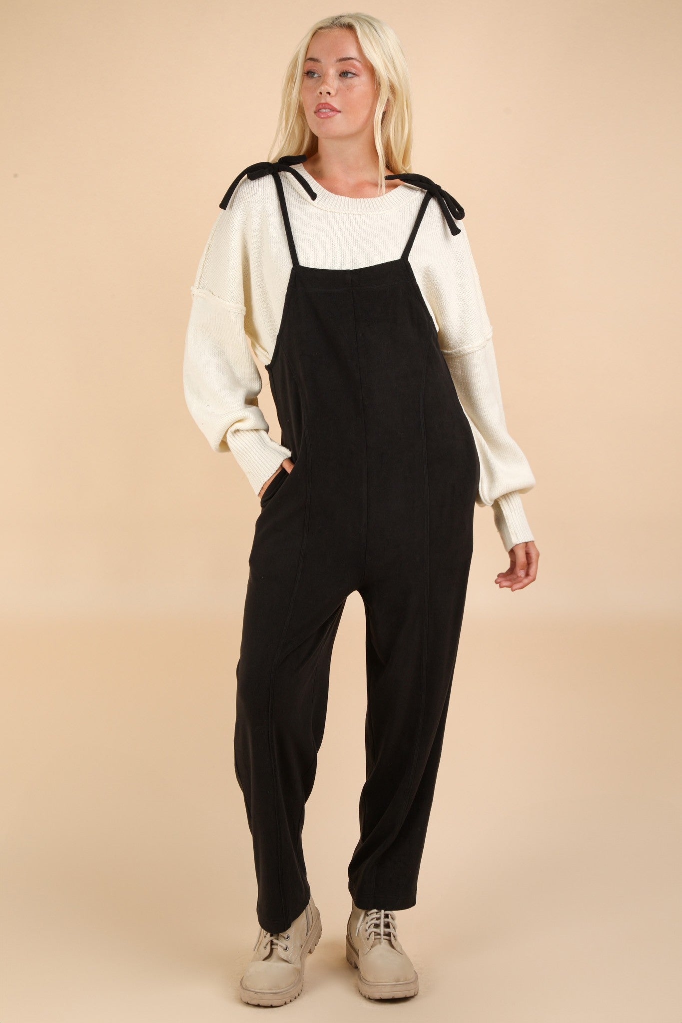 FREYA FLEECE OVERALLS