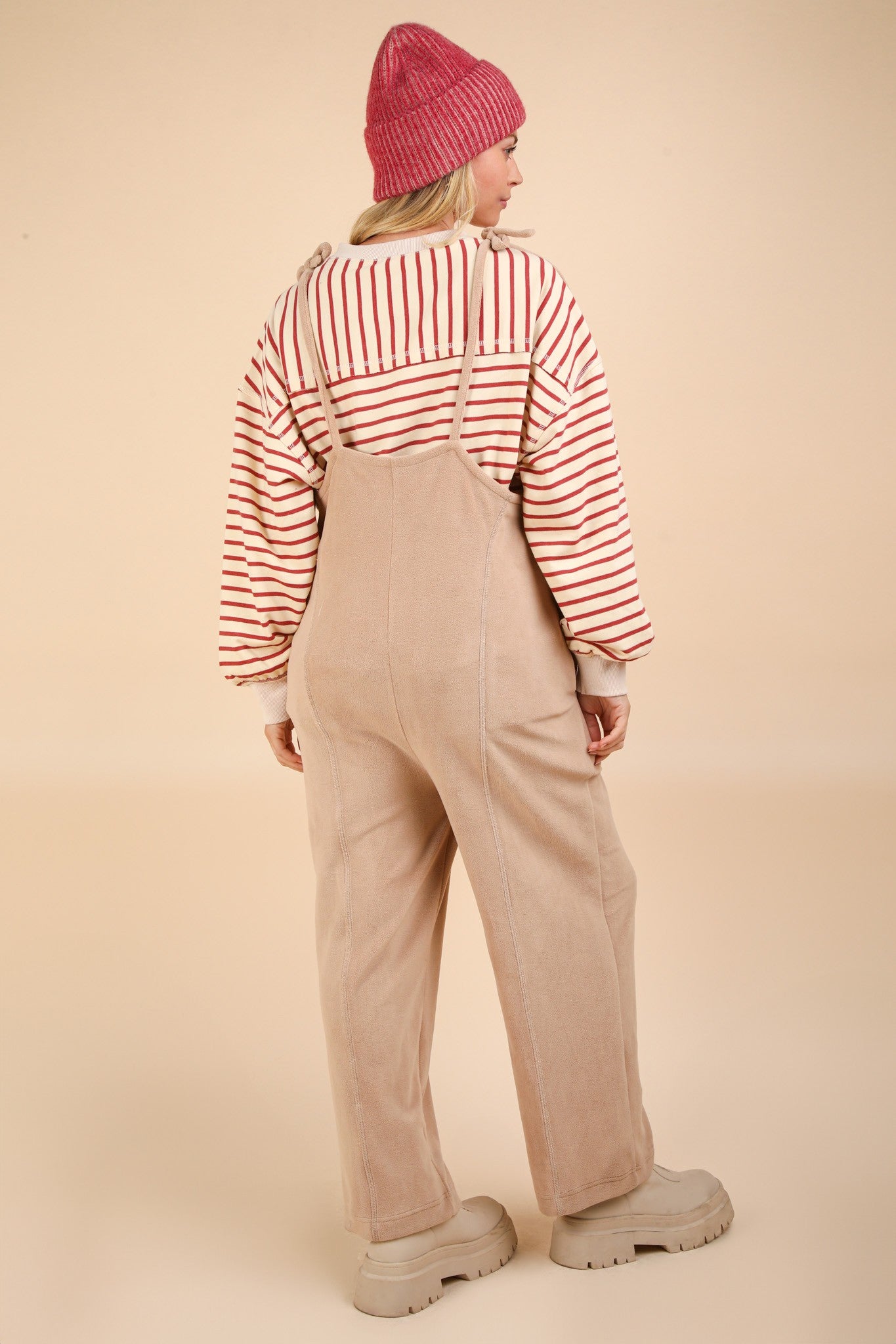 FREYA FLEECE OVERALLS