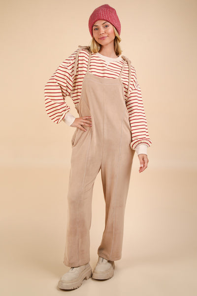 FREYA FLEECE OVERALLS