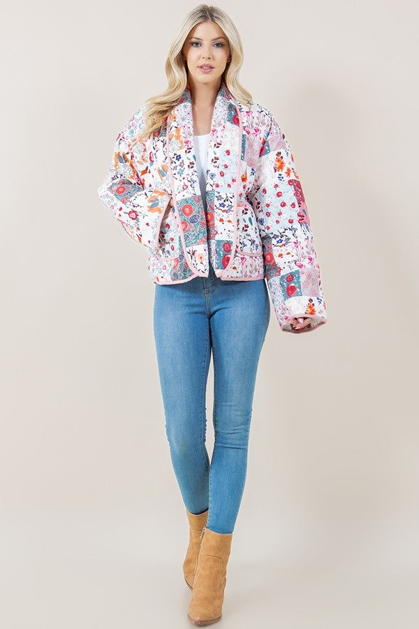 PATCHWORK QUILTED JACKET