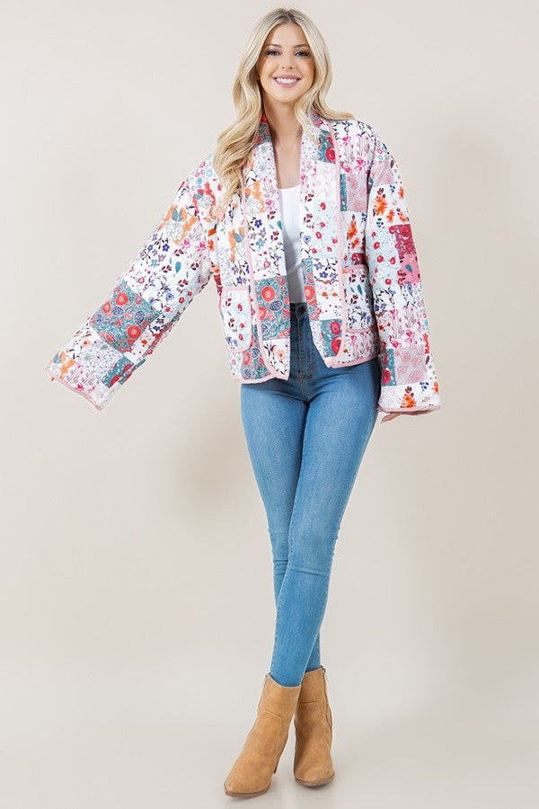 PATCHWORK QUILTED JACKET