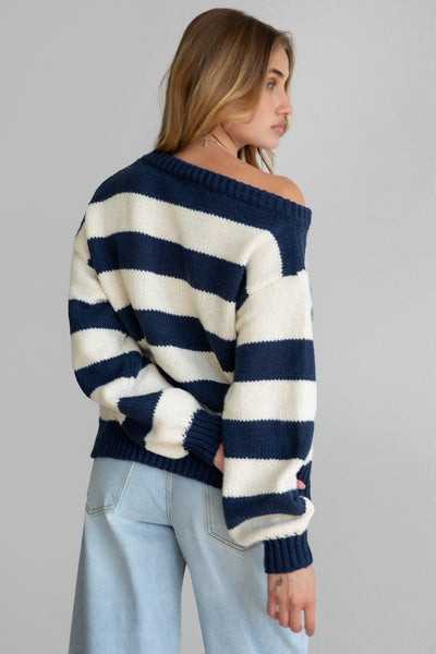 RUGBY STRIPED SWEATER