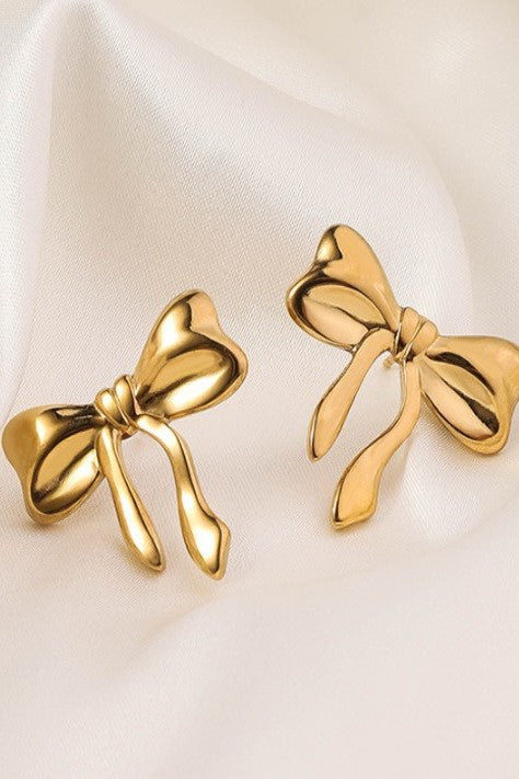 JOSSLYN BOW EARRINGS