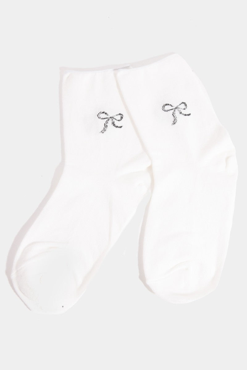 BOW QUARTER SOCKS