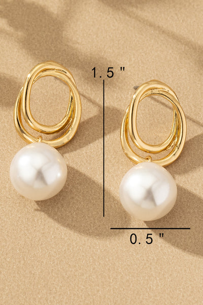 PEARL DROP EARRINGS