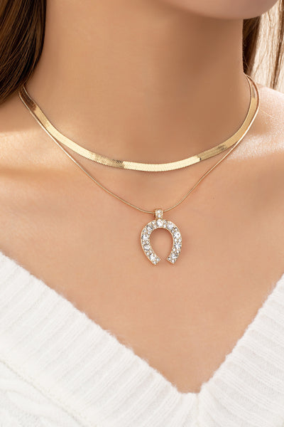 HORSESHOE NECKLACE SET