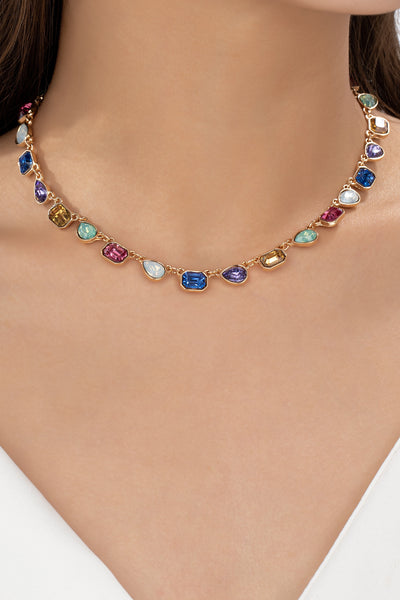 VIBRANT GEMSTONE NECKLACE